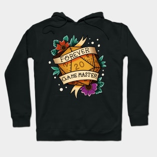 Forever Game Master - Retro Tattoo Hoodie